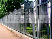 Забор сварной металлический 1